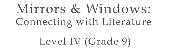 Mirrors and Windows Connecting with Literature - Level 1 Grade 6